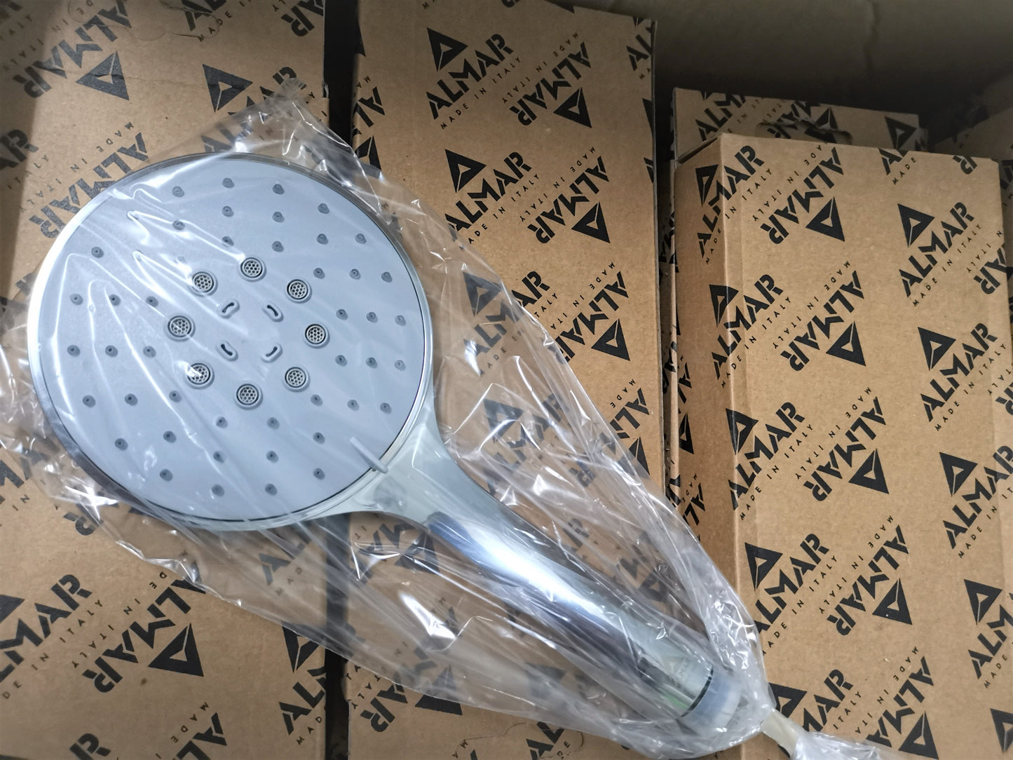 ALMAR Emotion E082073 Multi-function 3-way extra large handshower 130mm G 1/2"
