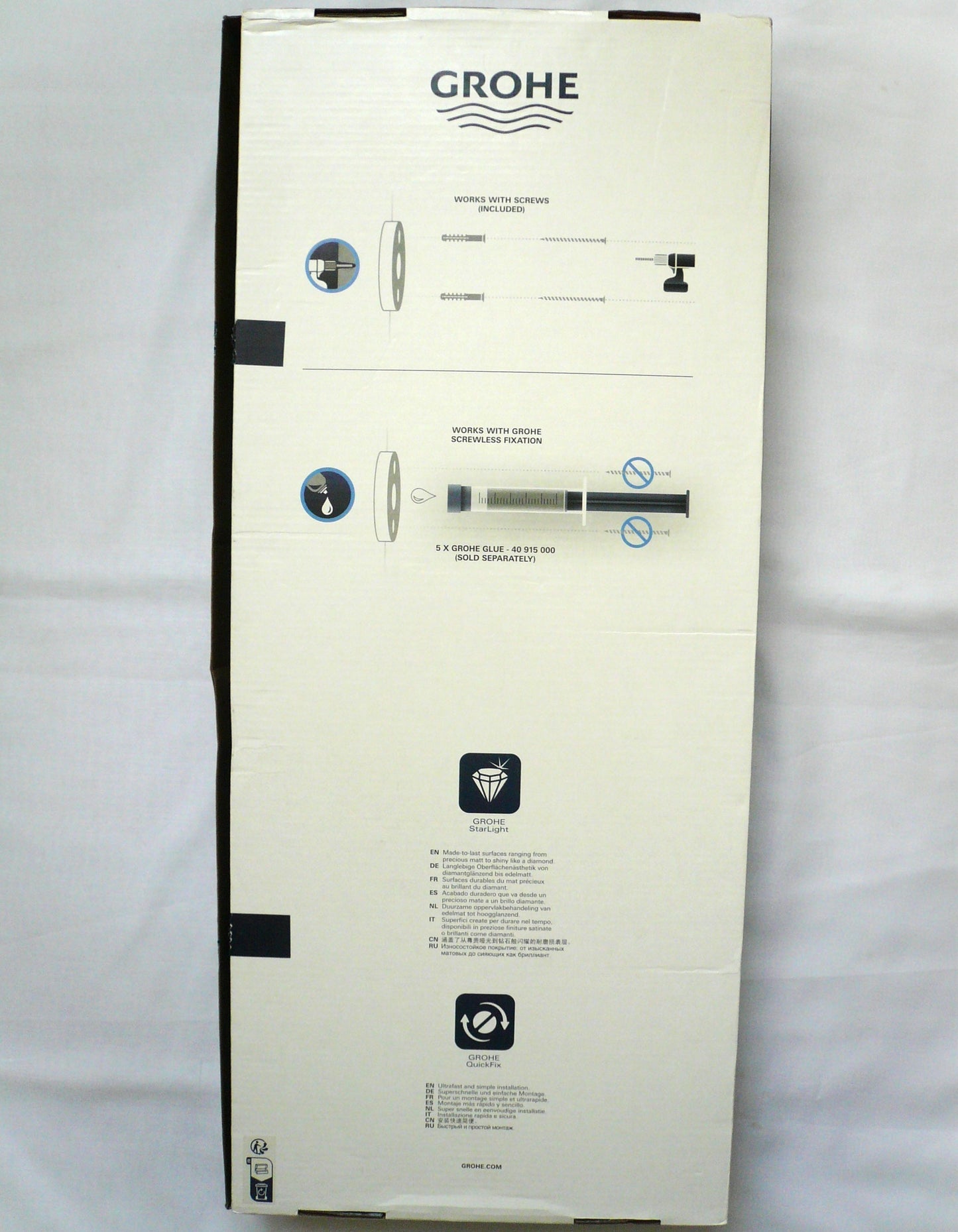 Grohe Essentials 40776001 Master bathroom accessories set 4-in-1