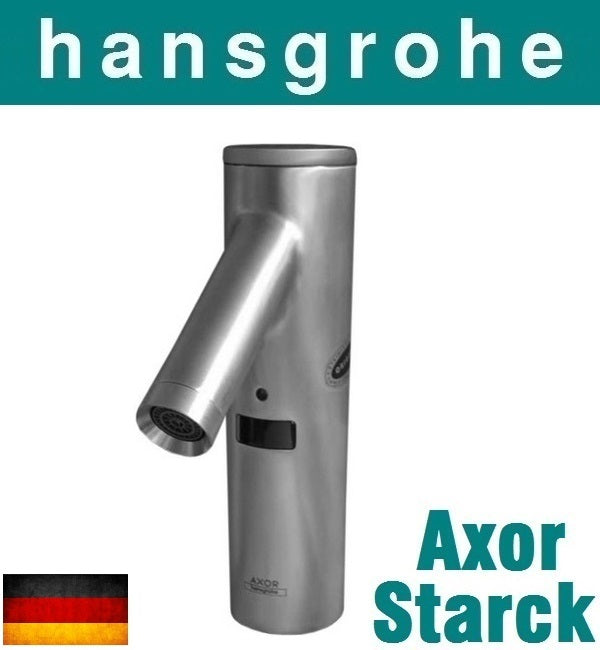 Hansgrohe Axor Starck 10105800 Stainless Steel electronic basin mixer