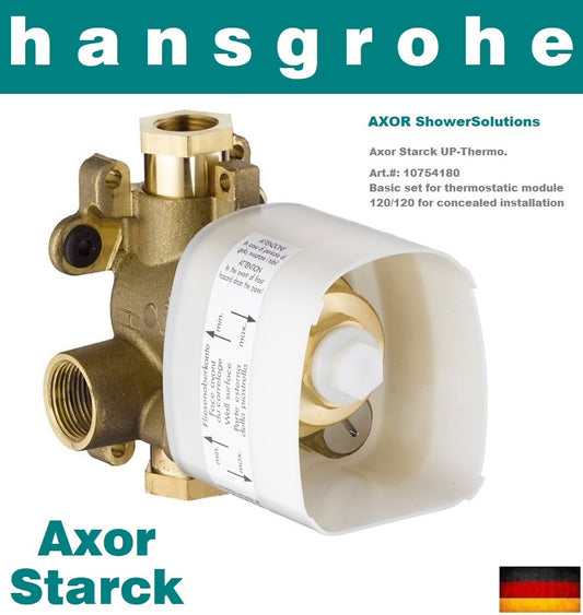 Hansgrohe AXOR Starck 10754180 ShowerSolutions Thermostatic Module BasicSet DN20