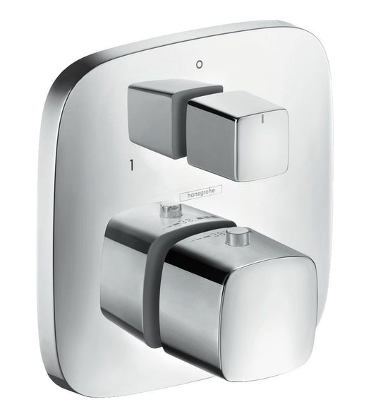 Hansgrohe PuraVida 15771000 Thermostatic mixer w/shut-off & diverter valve