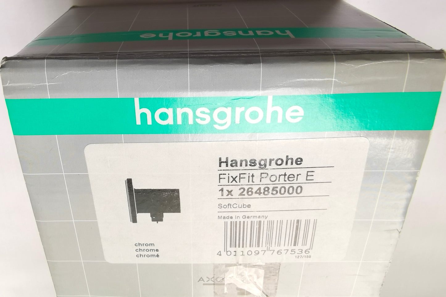 Hansgrohe FixFit Porter E 26485000 wall outlet E w/shower holder