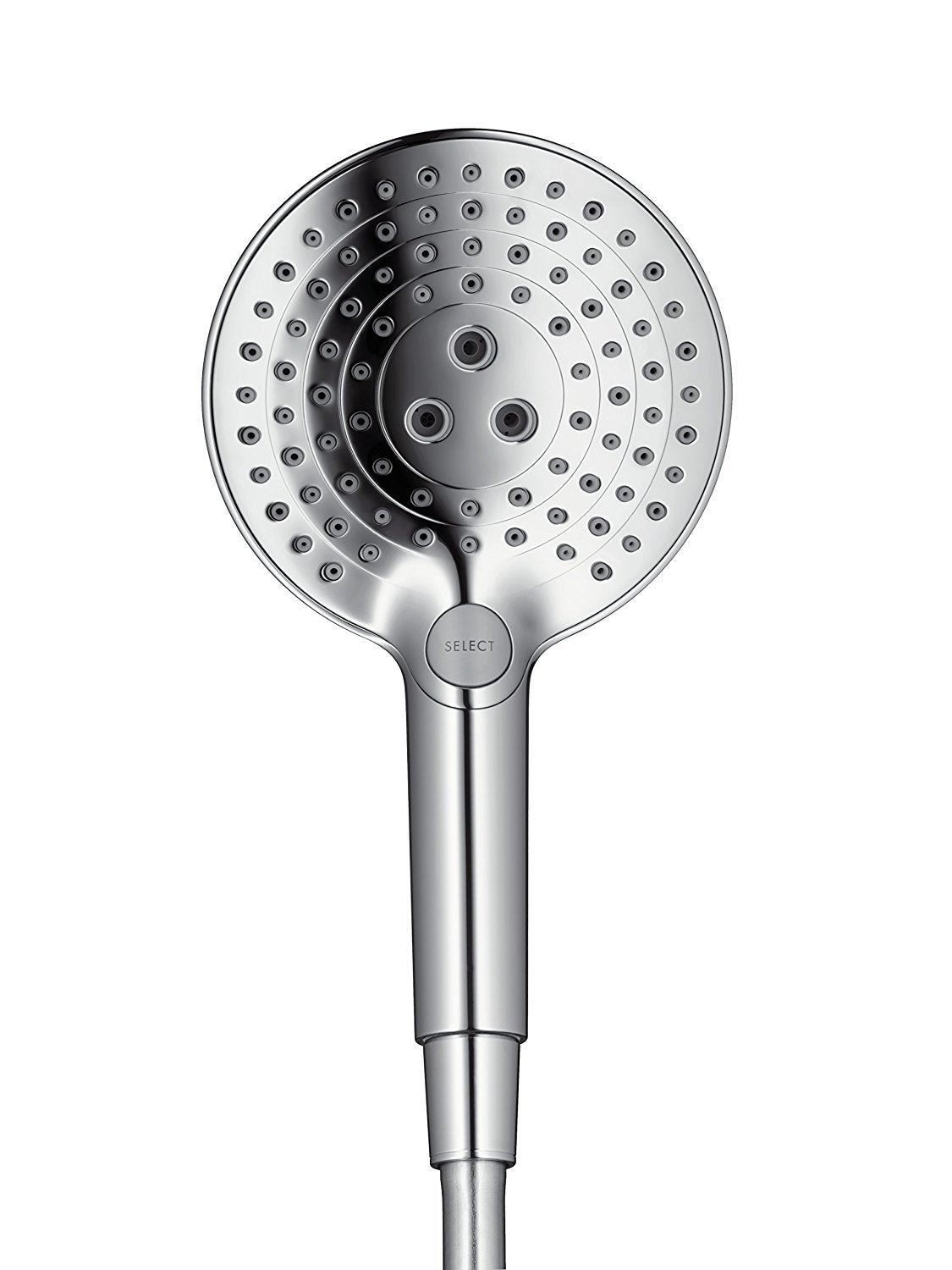 Hansgrohe 27114000 Raindance S 300 Air Showerpipe w/Thermostat mixer & handshower, shower hose 1600mm. in Chrome Finish