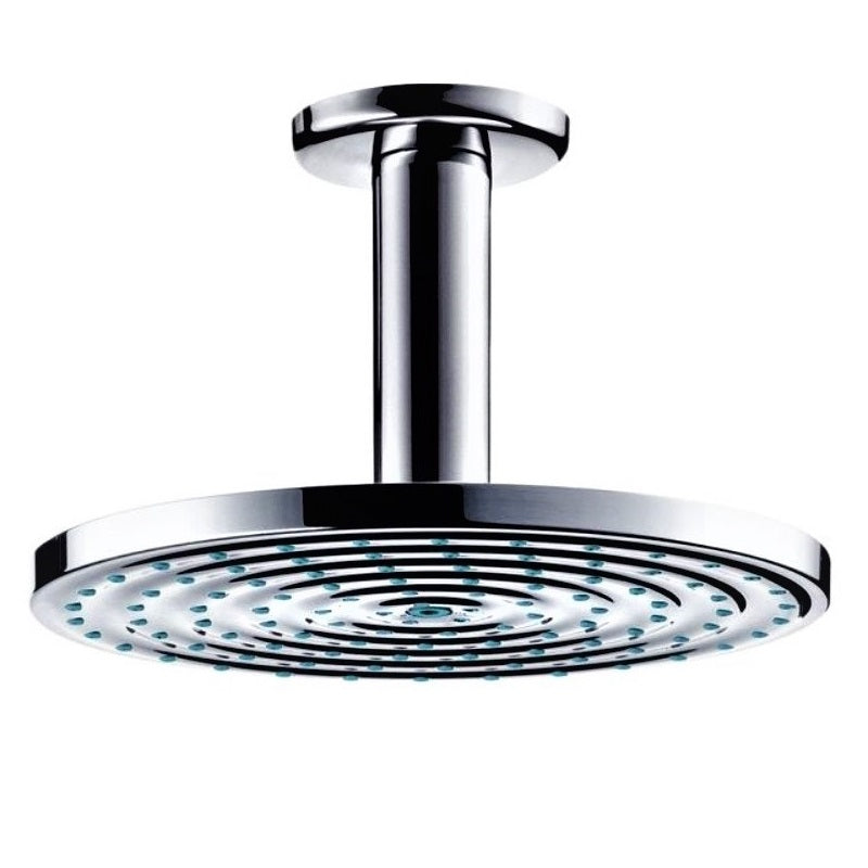 Hansgrohe 27464000 Raindance S 180 Air 1-Jet OverheadShower w/Ceiling Connector