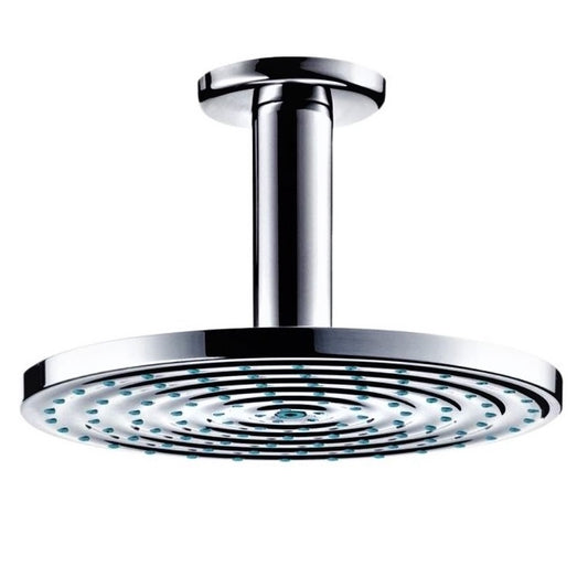 Hansgrohe 27464000 Raindance S 180 Air 1-Jet OverheadShower w/Ceiling Connector