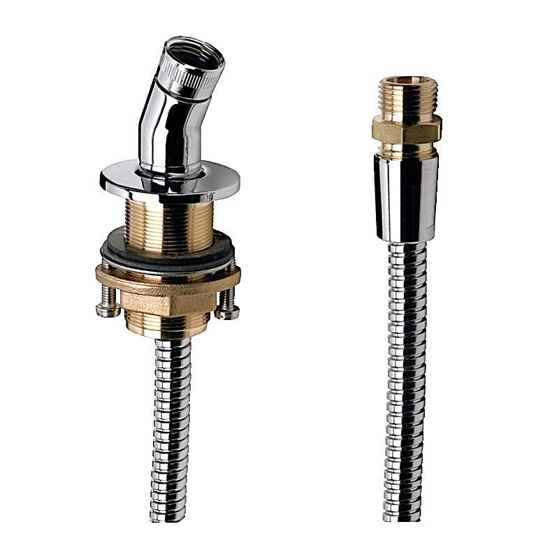 Hansgrohe 28307000 Rim-mounted Shower Holder w/Hose Guide & 2M Hose