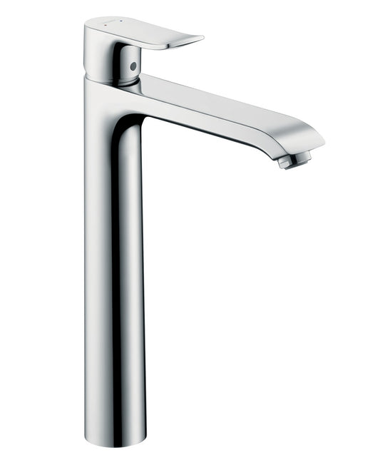 Hansgrohe Metris 31082000 Single lever basin mixer 260 for wash bowls w/pop-up waste set