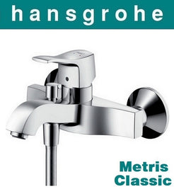 Hansgrohe Metris Classic 31478000 Single Lever Bath & Shower Mixer ...