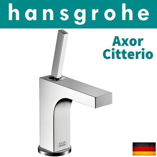 Hansgrohe AXOR Citterio 39035000 Single Lever Basin Mixer 90 w/Pop-up Waste