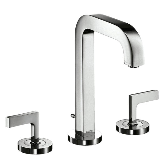 Hansgrohe Axor Citterio 39135000S 3-hole basin mixer w/pop-up waste set