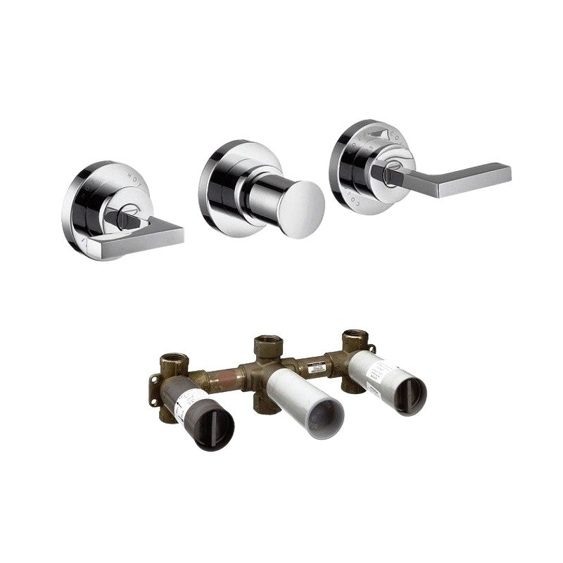 Hansgrohe Axor Citterio 39428000 B/S Mixer w/Concealed Valve = Completed Set