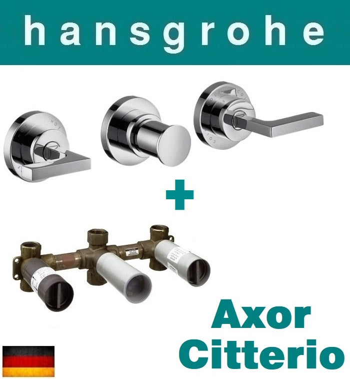 Hansgrohe Axor Citterio 39428000 B/S Mixer w/Concealed Valve = Completed Set