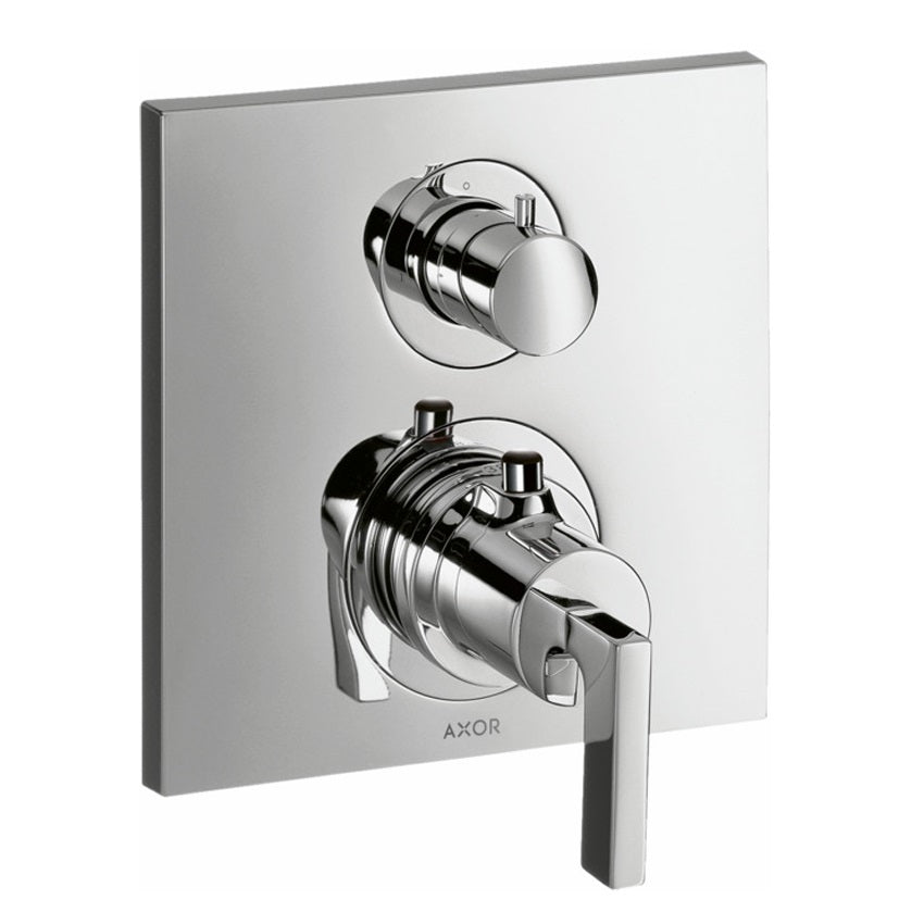 Hansgrohe Axor Citterio 39700000 W.M Thermostatic Mixer w/Shut-off valve in Chrome Finish