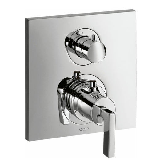 Hansgrohe Axor Citterio 39700000 W.M Thermostatic Mixer w/Shut-off valve in Chrome Finish