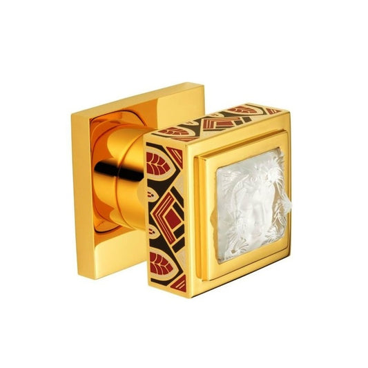 THG JCD "Masque de Femme" A2S-F01 Pol.Gold Solaire Facticious Taphead on Plexyglass