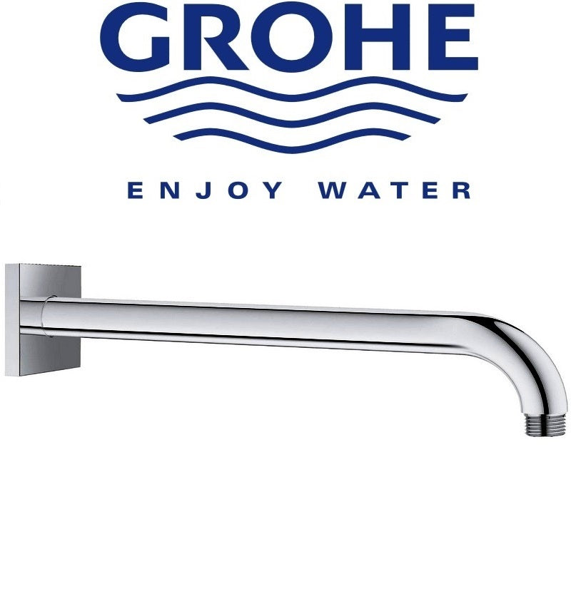 Grohe 27477000 Rainshower Cosmopolitan head shower 310mm w/Grohe 27488000 shower arm 275mm in Chrome Finish