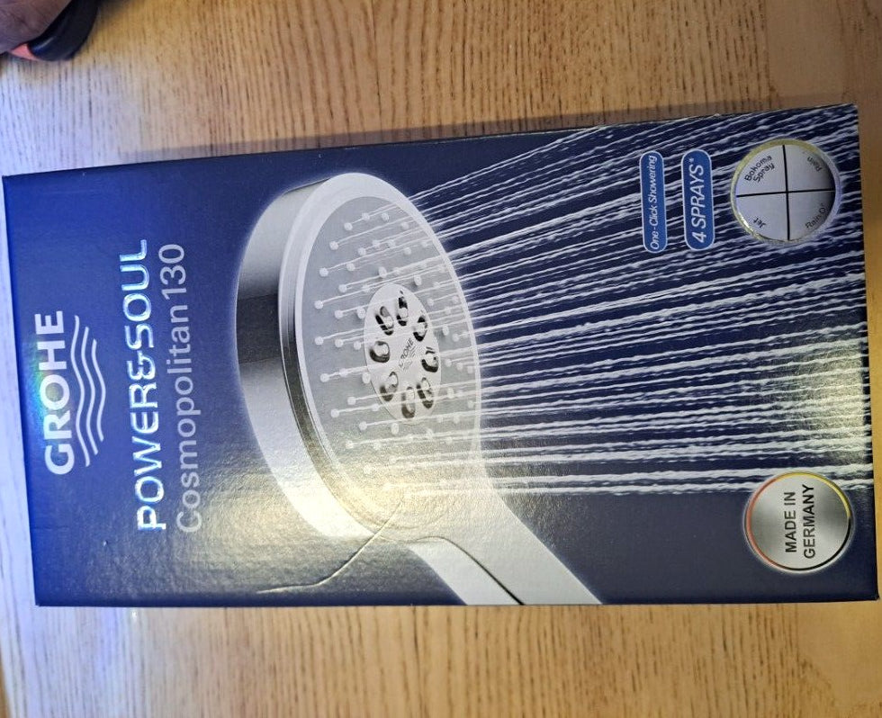 Grohe Power&Soul Cosmopolitan 4+ Sprays Extra Large 130mm HandShower G1/2"