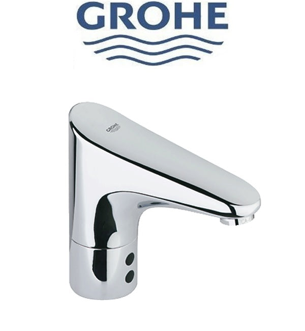 Grohe "Europlus E" 36208000 Infra-red electronic basin mixer w/6V lith ...