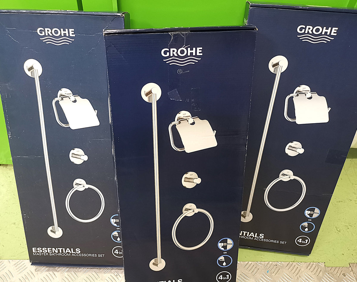 Grohe Essentials 40776001 Master bathroom accessories set 4-in-1