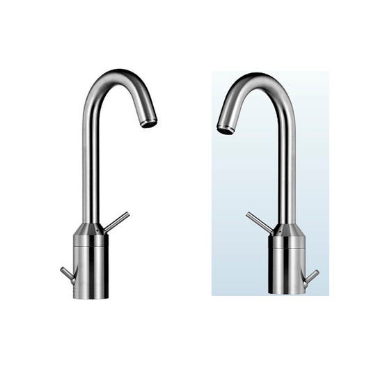 HANSACHRONO 5277220396 high-grade stainless steel basin mixer w/pop-up waste
