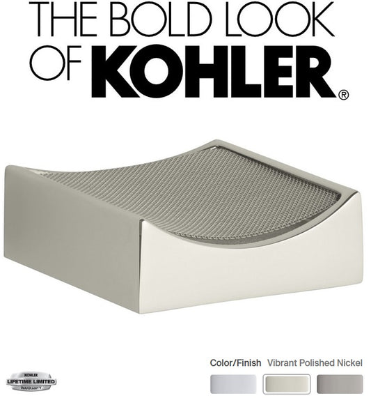 Kohler Stillness K-924-SN Optional Drip Tray w/Removable Screen in Pol.Nickel