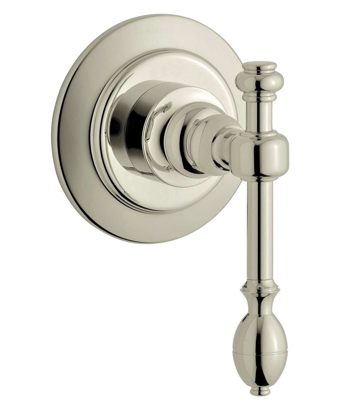 Kohler IV Georges Brass K-T10682-4-SN Transfer Valve Trim with Lever Handle in Vibrant Polished Nickel
