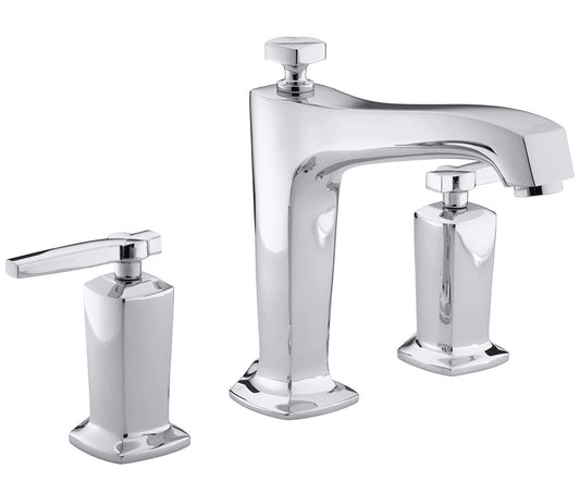 KOHLER Margaux K-T16237-4-CP Deck Mount Bath Faucet Trim w/Lever Handles