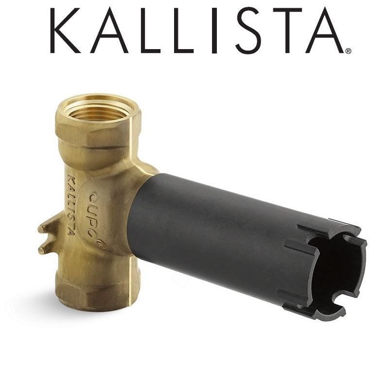 Kallista P19104-00-NA 3/4" NPT Volume Control Rough-in Body