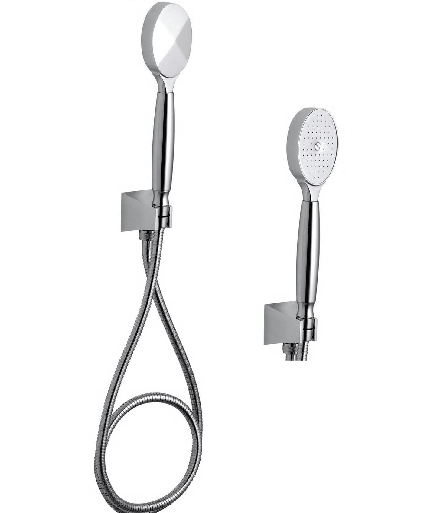 Kallista Barbara Barry P21438-00-CP handshower w/56" showerhose, bracket, supply elbow