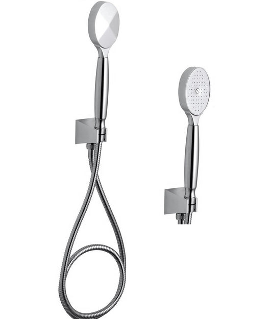 Kallista Barbara Barry P21438-00-CP handshower w/56" showerhose, bracket, supply elbow