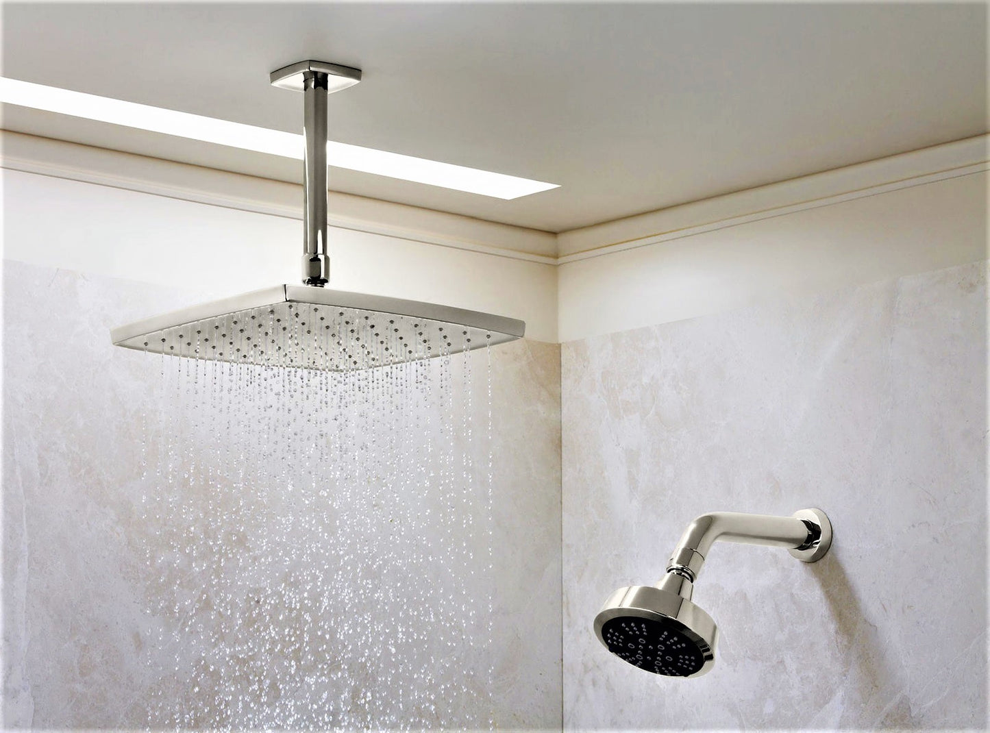 Kallista Foundations P21514-00-CP 11-1/8" Air-Induced Soft Modern Rain Showerhead