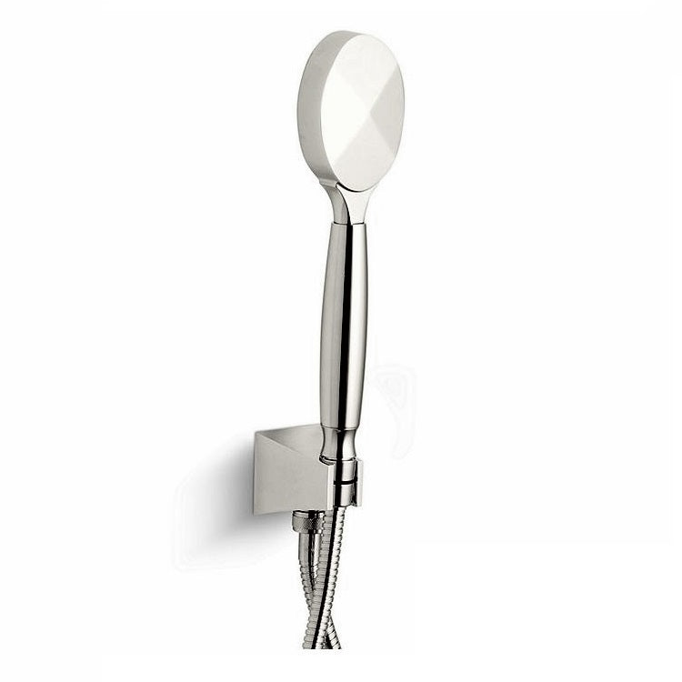 KALLISTA 2Pcs of Glamour by Barbara Barry P21538-IV-CP of Straight Handshower Chrome Ivory