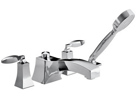 Kallista Barbara Barry P22606-LV-CP D.M Lever Handle Bath Set w/Hand Shower