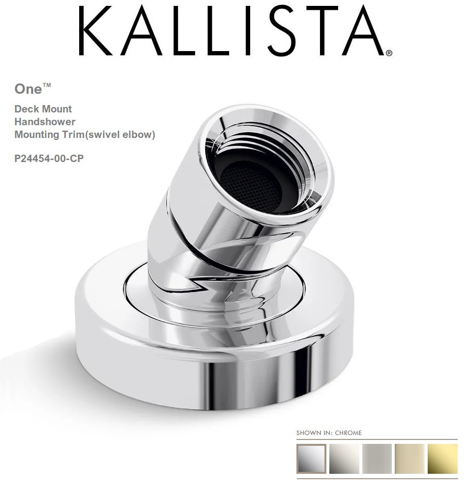 Kallista P24454-00-CP D.M handshower mounting trim