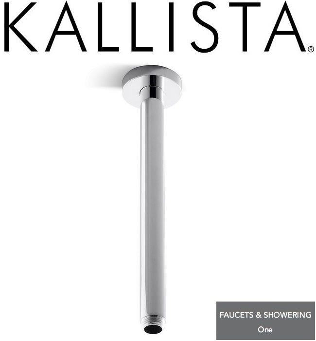 Kallista "One" P24476-00-CP Ceiling-Mount 11-13/16" Raindome Arm 1/2" NPT