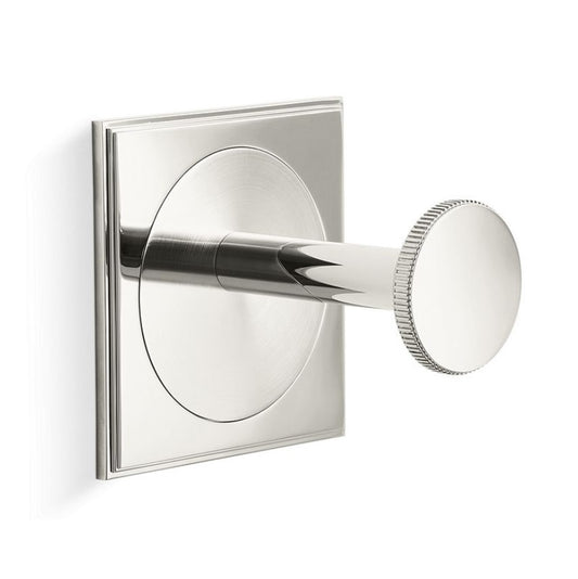 Kallista VIR STIL P34008-00-AG Toilet Tissue Holder 146x146x137mm. in Brushed Nickel Finish