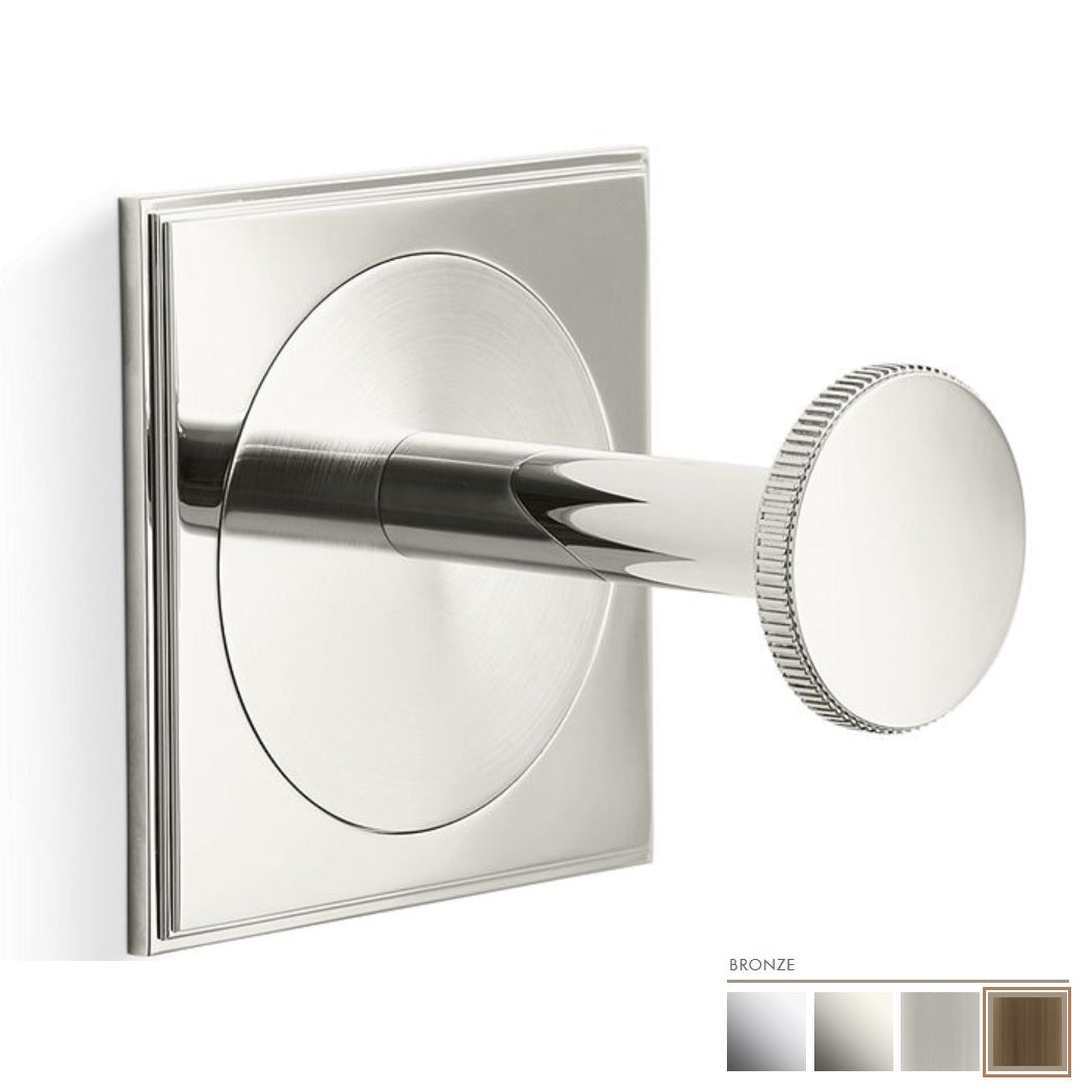 Kallista VIR STIL P34008-00-AG Toilet Tissue Holder 146x146x137mm. in Brushed Nickel Finish