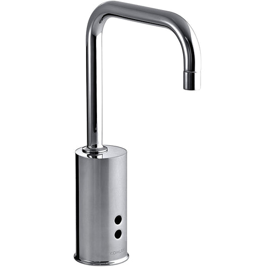Kohler Touchless K-13473T-CP Gooseneck Lavatory Faucet(Cold) w/Drain