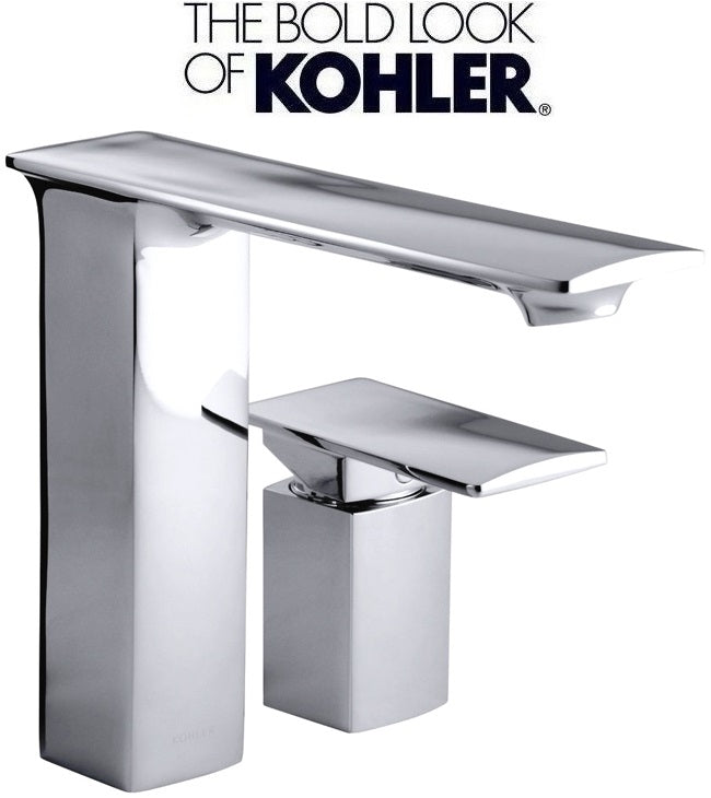 Kohler Stance® K-14775T-4-CP Single Control D.M Bath Faucet w/Lever Ha ...