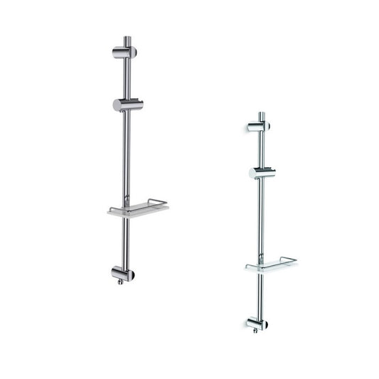 Kohler K-2739T-CP adjustable shower slide bar 800mm +water supply & soap dish