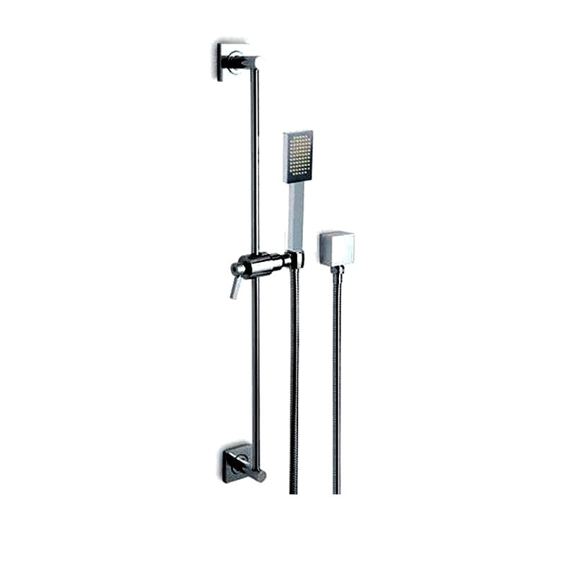 Newform "Base" 4057 completed shower set w/wall union, handshower, shower hose
