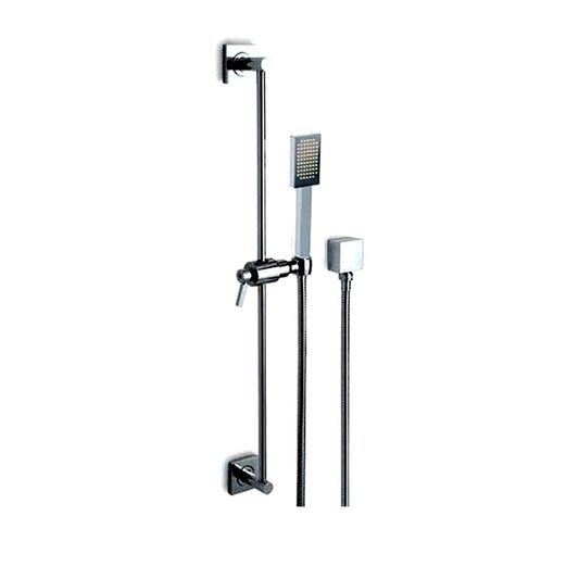 Newform "Base" 4057 completed shower set w/wall union, handshower, shower hose