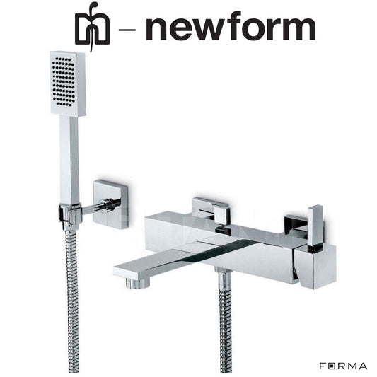 Newform "Forma" 60440C W.M single lever b&s mixer w/handshower