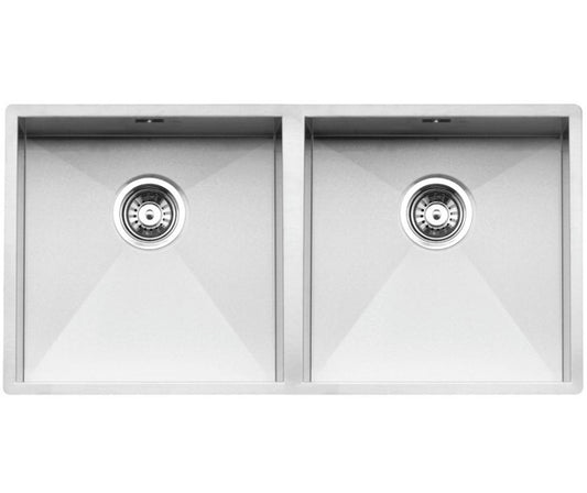 Reginox Ontario L6021 40X40+40X40 S.S Integrated Kitchen Sink w/Drainer