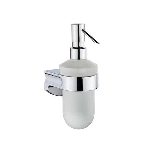Sonia "S1 Collection" 122240 Soap Dispenser w/Frosted Glass & Metal Holder