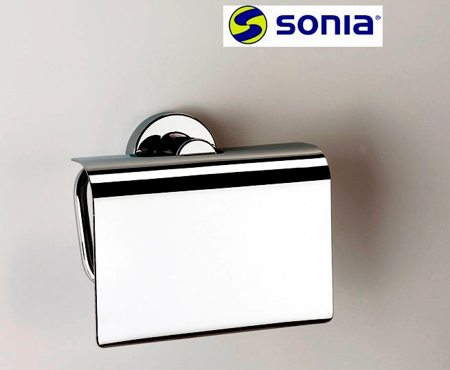 Sonia "Tecno Project" 125173 Toilet Tissue Holder w/Cover