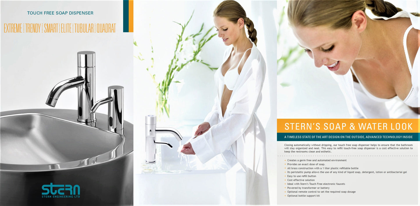 Stern Extreme 237900 Deck-Mounted Touch Free Electronic Soap Dispenser 12V