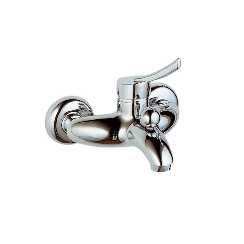 Teorema "Silhouette" 8016011 Wall Mounted Single Lever Bath & Shower Mixer