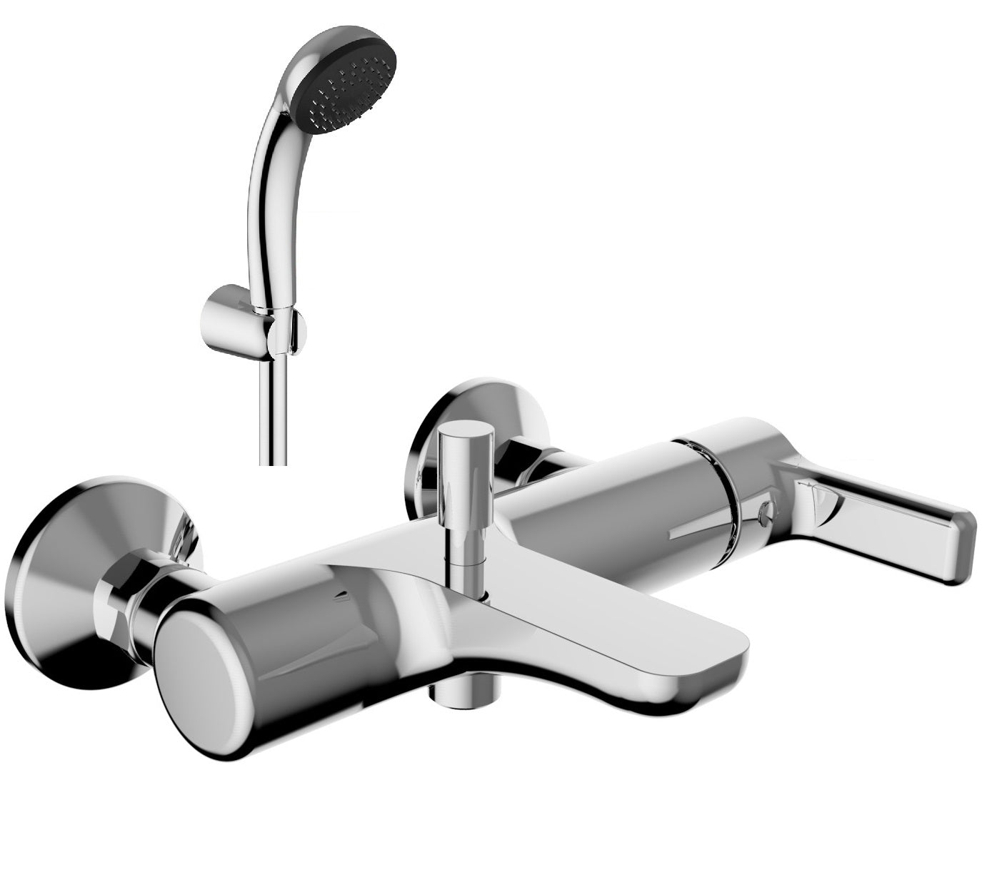 TEOREMA 86150 bath & shower mixer w/shower set,s.hose