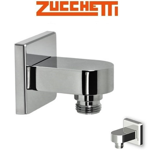 Zucchetti "Faraway Collection" Z93809 metal wall outlet elbow 1/2" x 1/2"